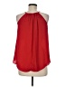 By & By 100% Polyester Red Sleeveless Blouse Size M - photo 2