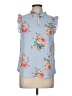 41Hawthorn Blue Sleeveless Blouse Size M - photo 1