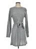 Topshop Gray Casual Dress Size 4 - photo 1