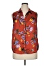 Elie Tahari 100% Polyester Floral Red Sleeveless Blouse Size XL - photo 1