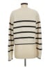 Gap Stripes Ivory Pullover Sweater Size M - photo 2