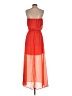 Guess 100% Polyester Color Block Orange Casual Dress Size S - photo 2