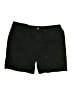 Faded Glory Solid Black Shorts Size 12 - photo 1