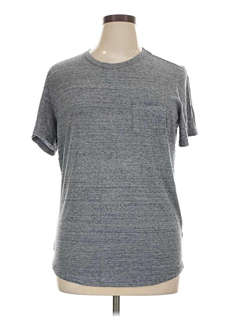 Pre-owned Marine Layer Short Sleeve T-shirt In Gray