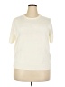 Appleseeds Ivory Pullover Sweater Size 2X - photo 1