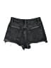 Zara Black Denim Shorts Size 6 - photo 2
