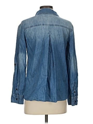 Vintage America Blues Long Sleeve Blouse (view 2)