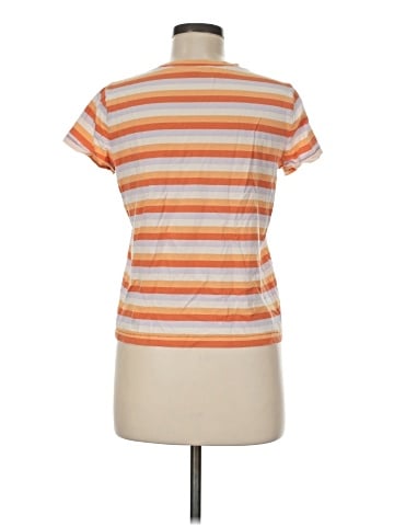 Madewell Daisy Embroidered Northside Vintage Tee in Broadway Stripe (view 2)