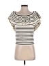 J.Crew Ivory Short Sleeve Top Size S - photo 1