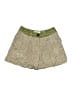 Corey Lynn Calter Print Gold Shorts Size 4 - photo 1