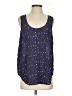 Joe Fresh Blue Sleeveless Blouse Size S - photo 1