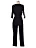 Amisu Color Block Black Jumpsuit Size 6 - photo 2