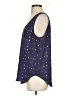 Joe Fresh Blue Sleeveless Blouse Size S - photo 5