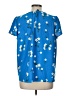 Hilary Radley 100% Polyester Blue Short Sleeve Blouse Size L - photo 2