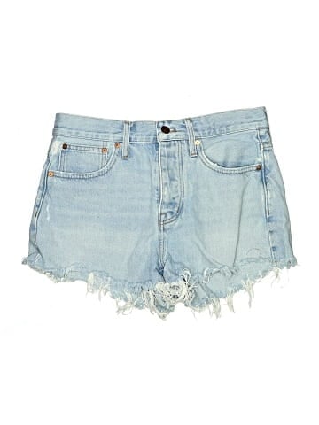Madewell Relaxed Denim Shorts in Cedarcroft Wash (view 1)