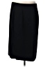 Eileen Fisher Solid Black Formal Skirt Size L - photo 1