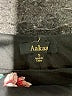 AaKaa 100% Rayon Floral Black Cocktail Dress Size S - photo 7