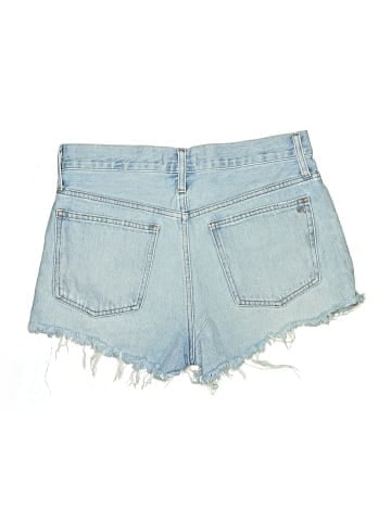 Madewell Relaxed Denim Shorts in Cedarcroft Wash (view 2)