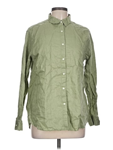 Uniqlo Long Sleeve Button-Down Shirt (view 1)
