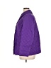 Lauren by Ralph Lauren 100% Polyester Argyle Purple Coat Size 1X - photo 5