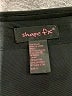 Shape FX Solid Black Jumpsuit Size L - photo 4