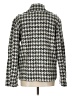 Chico's Houndstooth Gray Coat Size Lg (2) - photo 2