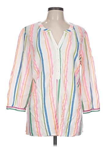 Talbots 3/4 Sleeve Blouse (view 1)