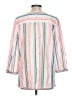 Talbots Stripes Ivory 3/4 Sleeve Blouse Size L - photo 2