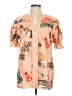 Unbranded Tan Short Sleeve Blouse Size L - photo 1
