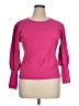 Adrianna Papell Pink Pullover Sweater Size XL - photo 1