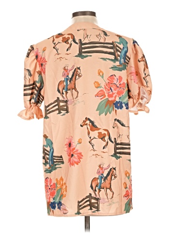 Unbranded Short Sleeve Blouse (view 2)