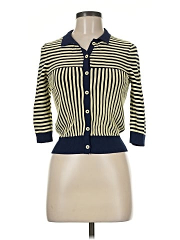 Zara 3/4 Sleeve Button-Down Shirt (view 1)