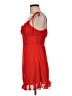 Shein 100% Polyester Red Cocktail Dress Size 6 - photo 5