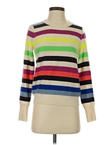 White + Warren Cashmere Pullover Sweater (view 1)