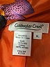 Coldwater Creek 100% Silk Tropical Orange Silk Blazer Size XL - photo 6