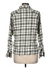 Levi's Gray Long Sleeve Button-Down Shirt Size M - photo 2
