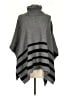 Tahari Gray Poncho Size S - photo 1