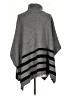 Tahari Gray Poncho Size S - photo 2