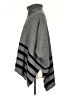 Tahari Gray Poncho Size S - photo 5
