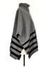 Tahari Gray Poncho Size S - photo 4