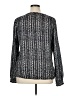 Tory Burch 100% Silk Black Long Sleeve Silk Top Size 14 - photo 2