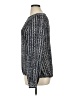 Tory Burch 100% Silk Black Long Sleeve Silk Top Size 14 - photo 5