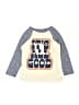 Tiny Whales Blue 3/4 Sleeve T-Shirt Size 5 - photo 1