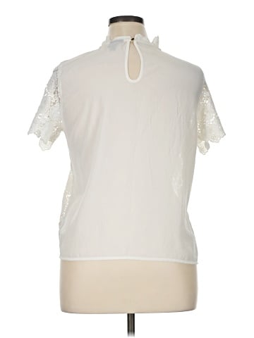 Who What Wear Short Sleeve Blouse (view 2)