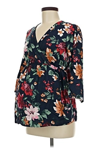 Old Navy - Maternity 3/4 Sleeve Blouse (view 1)