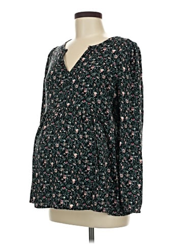 Motherhood Long Sleeve Blouse (view 1)
