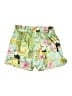 Zara 100% Polyester Tropical Green Shorts Size S - photo 2
