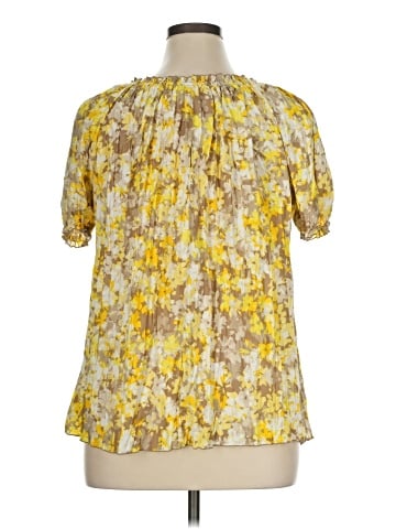 Croft & Barrow Short Sleeve Blouse (view 2)