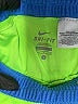 Nike 100% Polyester Color Block Green Athletic Shorts Size S - photo 3
