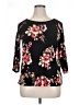 Diana Belle Black 3/4 Sleeve Top Size XL - photo 1